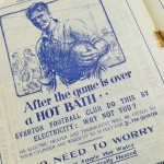 Everton vs Tottenham Programme February 1937 - advert