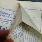 Everton vs Tottenham Programme February 1937 - error