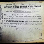 Oswestry United memorabilia