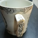 Blackburn Rovers English League Winners 1911-12 Mug - Handle