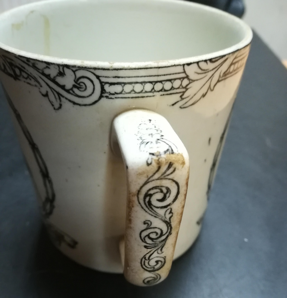 Blackburn Rovers English League Winners 1911-12 Mug - Handle