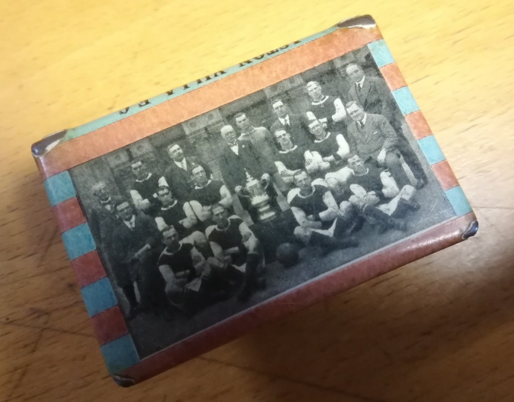 Aston Villa 1920s Matchbox Cover