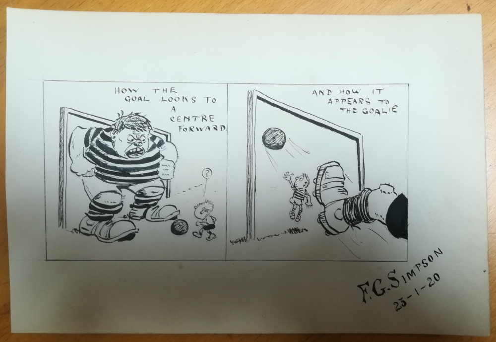 FG Simpson cartoonist