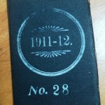 Notts County 1911-12 Season Ticket - Rear