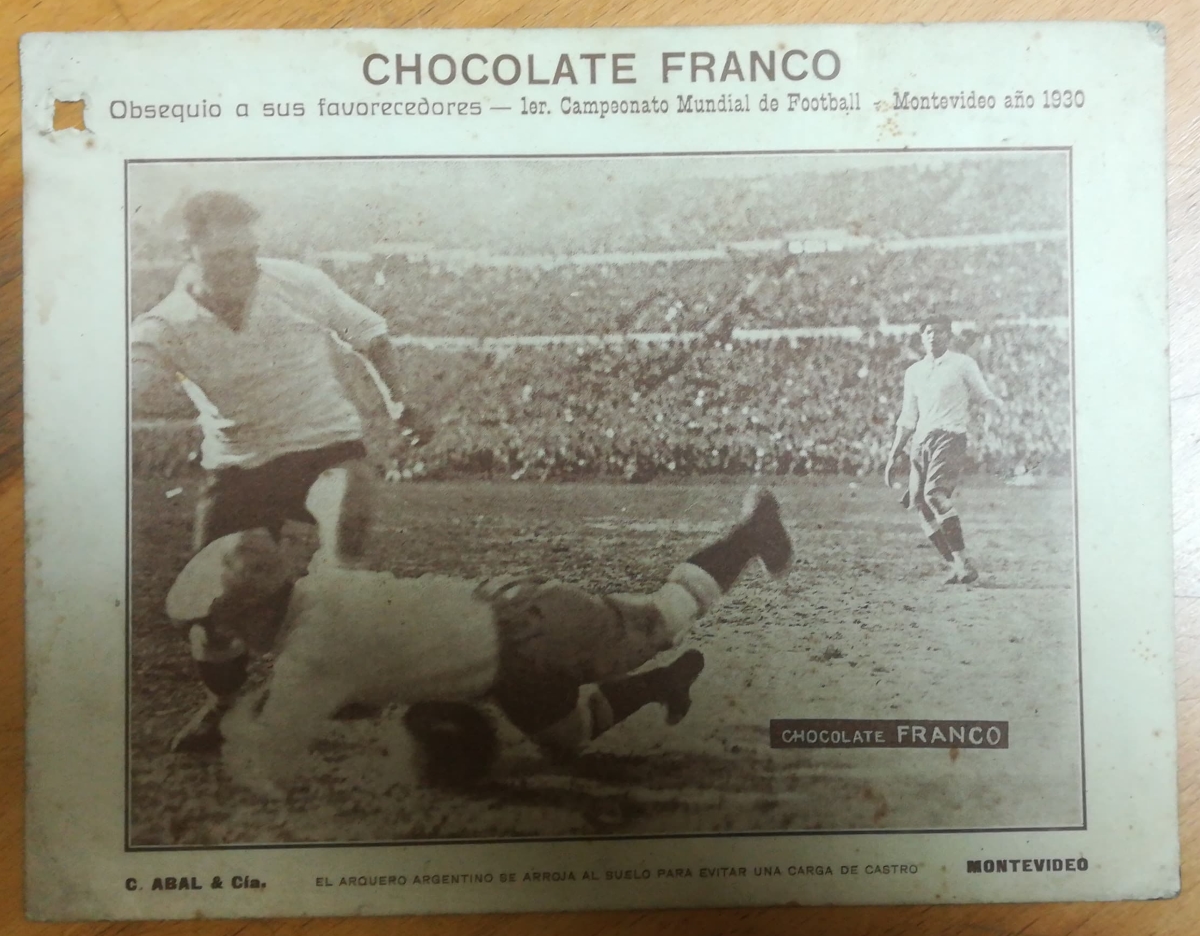 Chocolate France World Cup Final 1930 Football Cards - 10