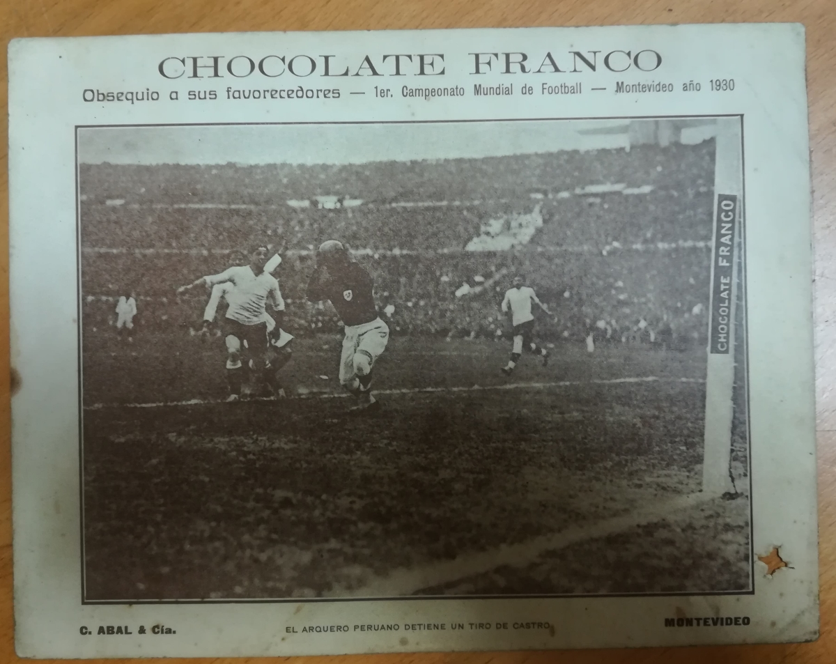 Chocolate France World Cup Final 1930 Football Cards - 12