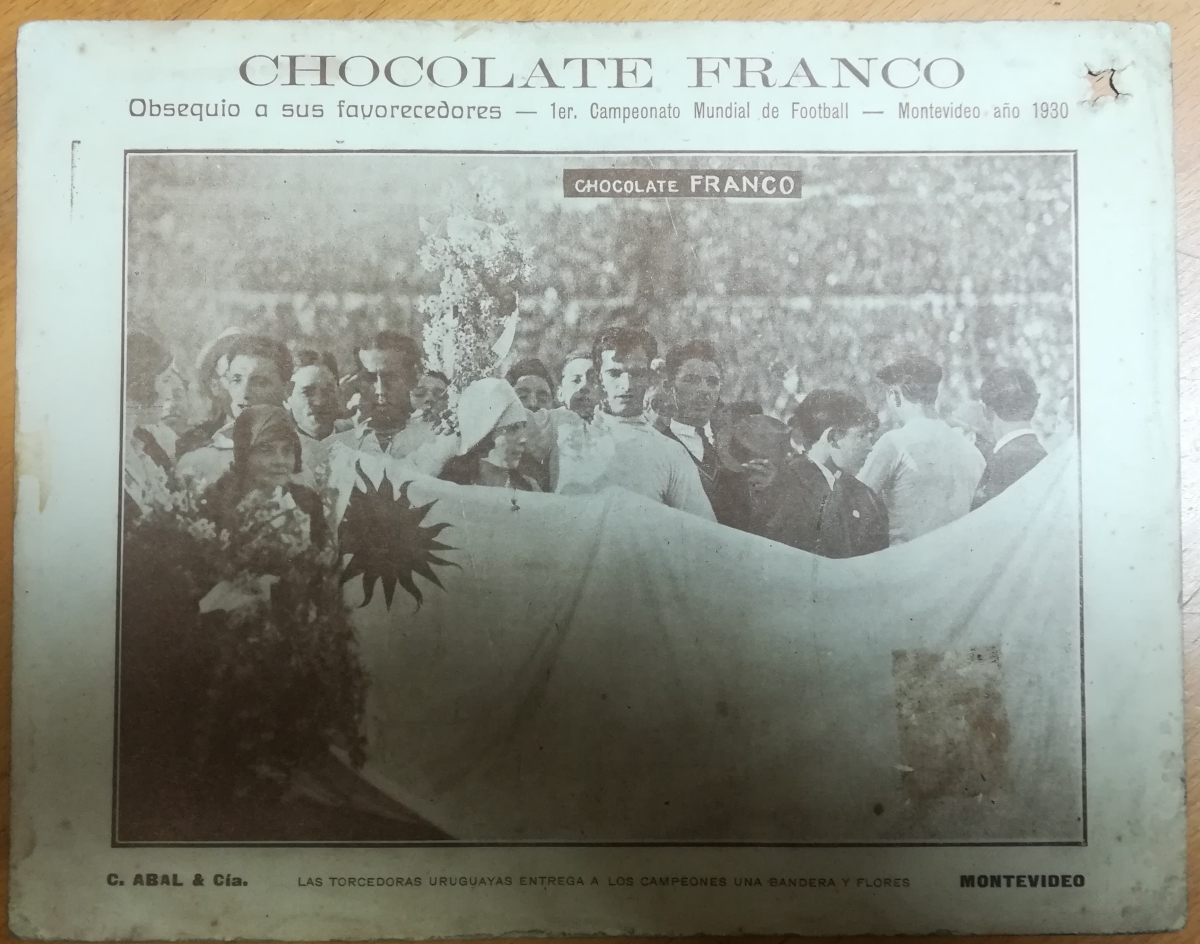 Chocolate France World Cup Final 1930 Football Cards - 5