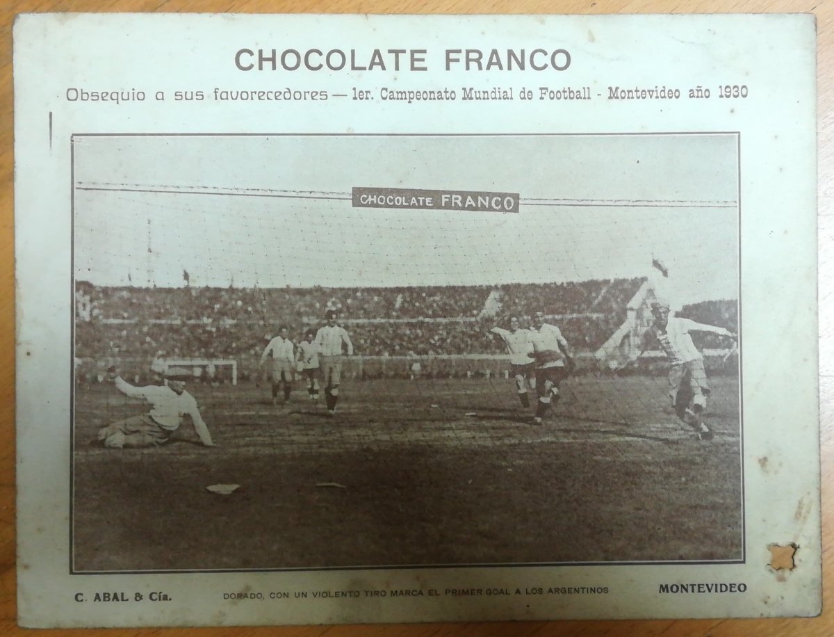 Chocolate France World Cup Final 1930 Football Cards - 7