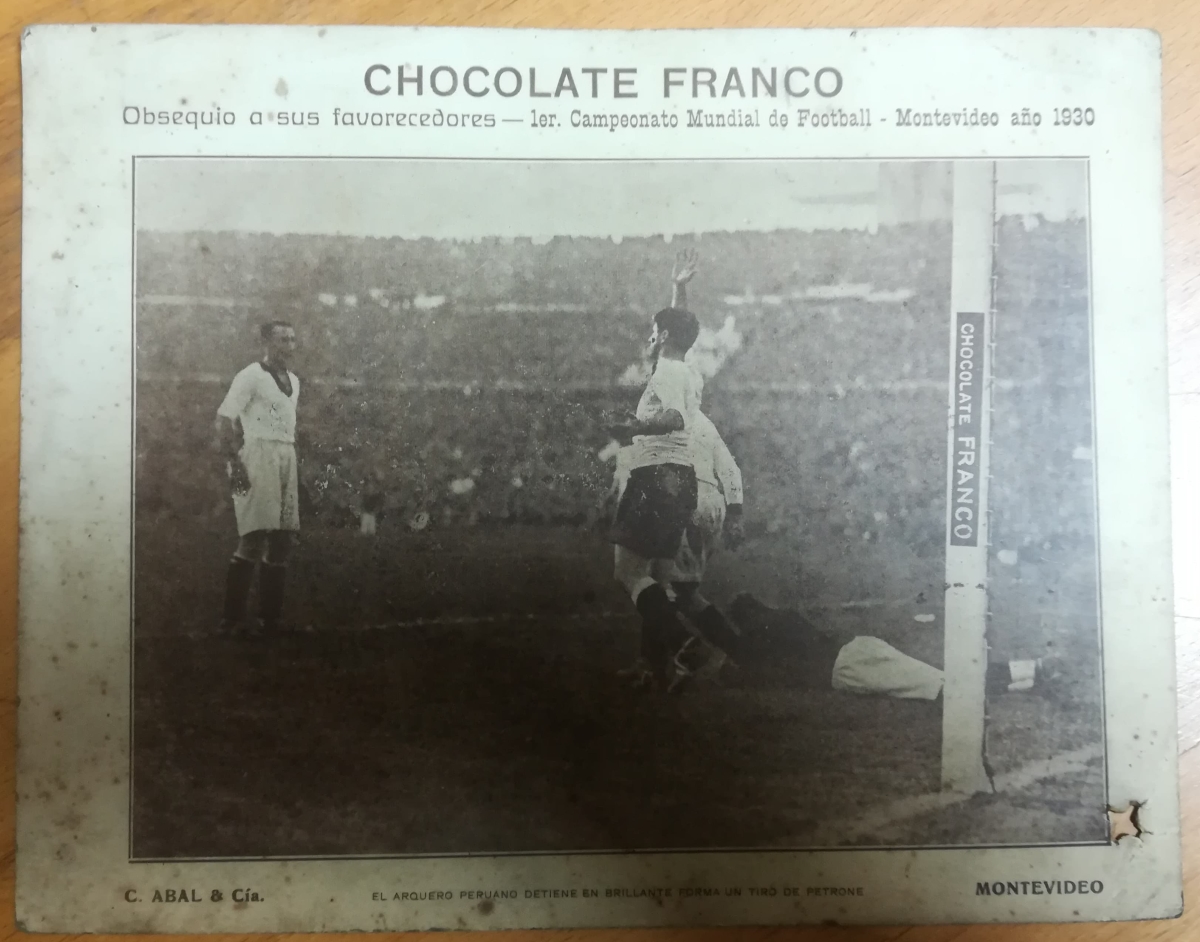 Chocolate France World Cup Final 1930 Football Cards - 8
