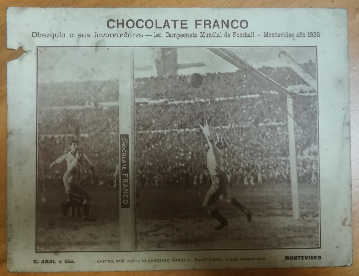 Chocolate France World Cup Final 1930 Football Cards - 9