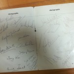 Signed Derby County League Winner Dinner Menu 1969 - Sigs