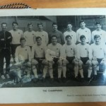 Signed Derby County League Winner Dinner Menu 1969 - Team