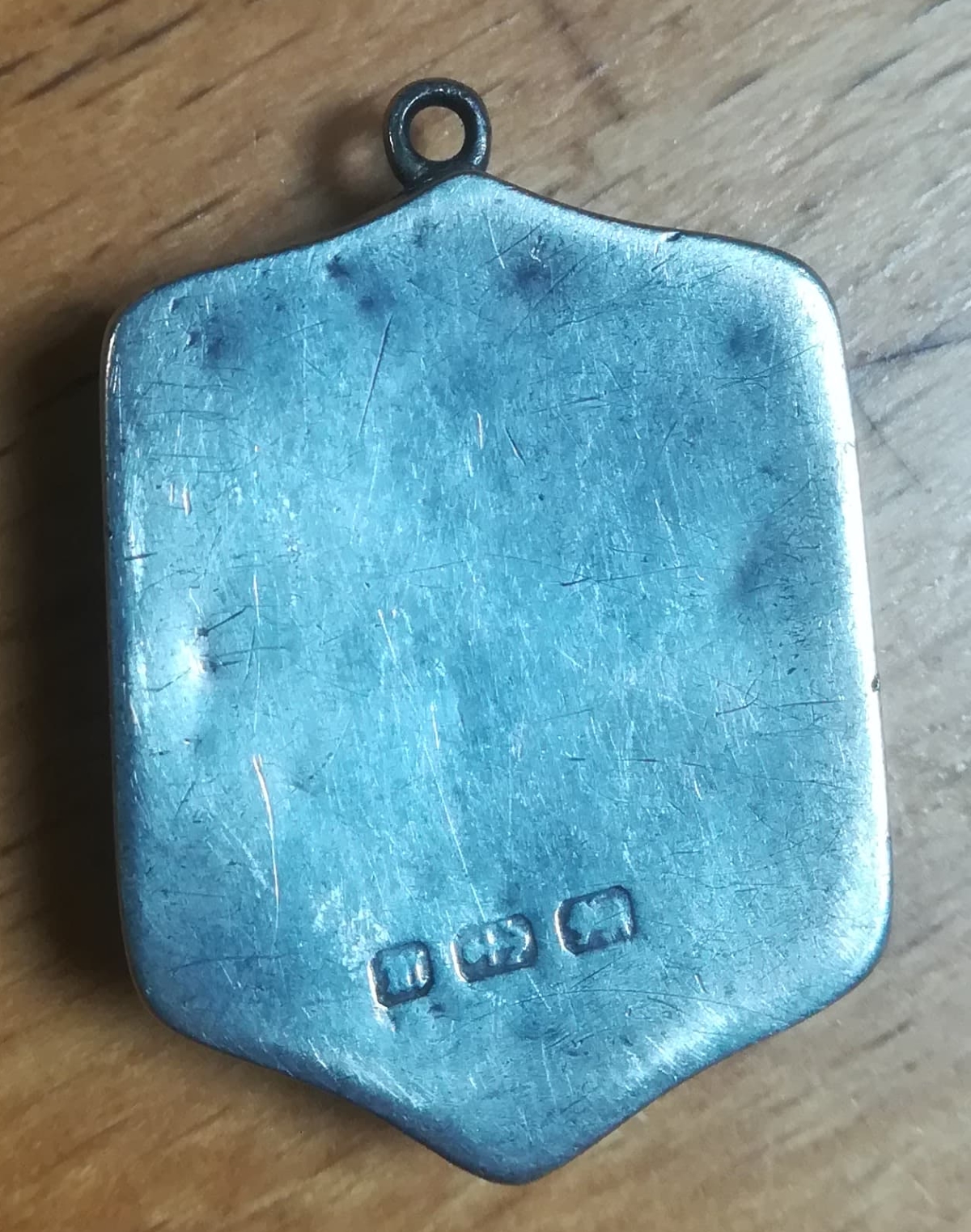 Pre-WW1 Football Locket - Rear