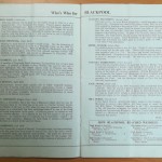 FA Cup Final 1953 Signed Programme - Inner 1