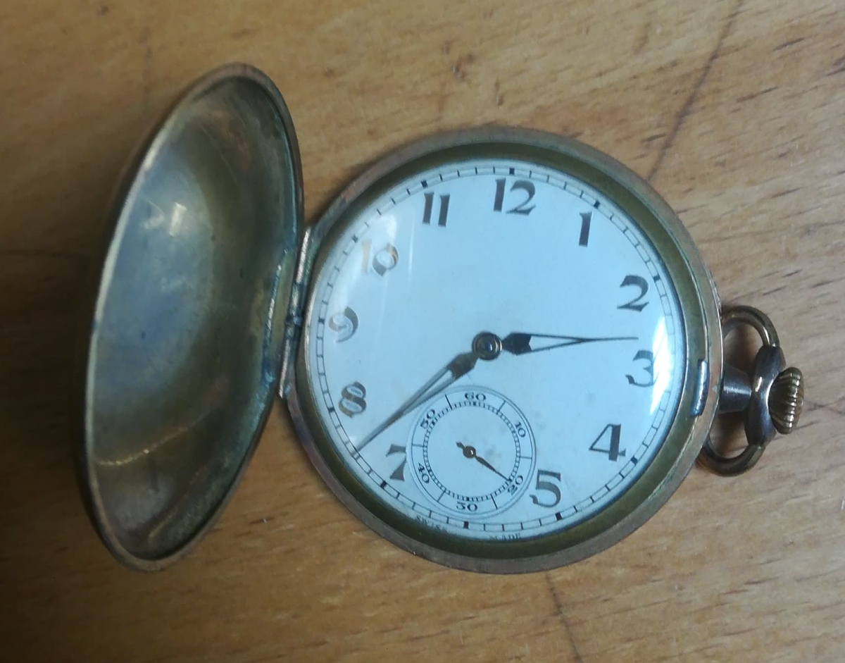 Willie Fagan - Celtic Reserves Pocket Watch - Inner