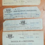 Willie Fagan - Registration and Transfer Slips - Celtic FC