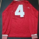Brian Law - Wales Schoolboy Shirt - Rear