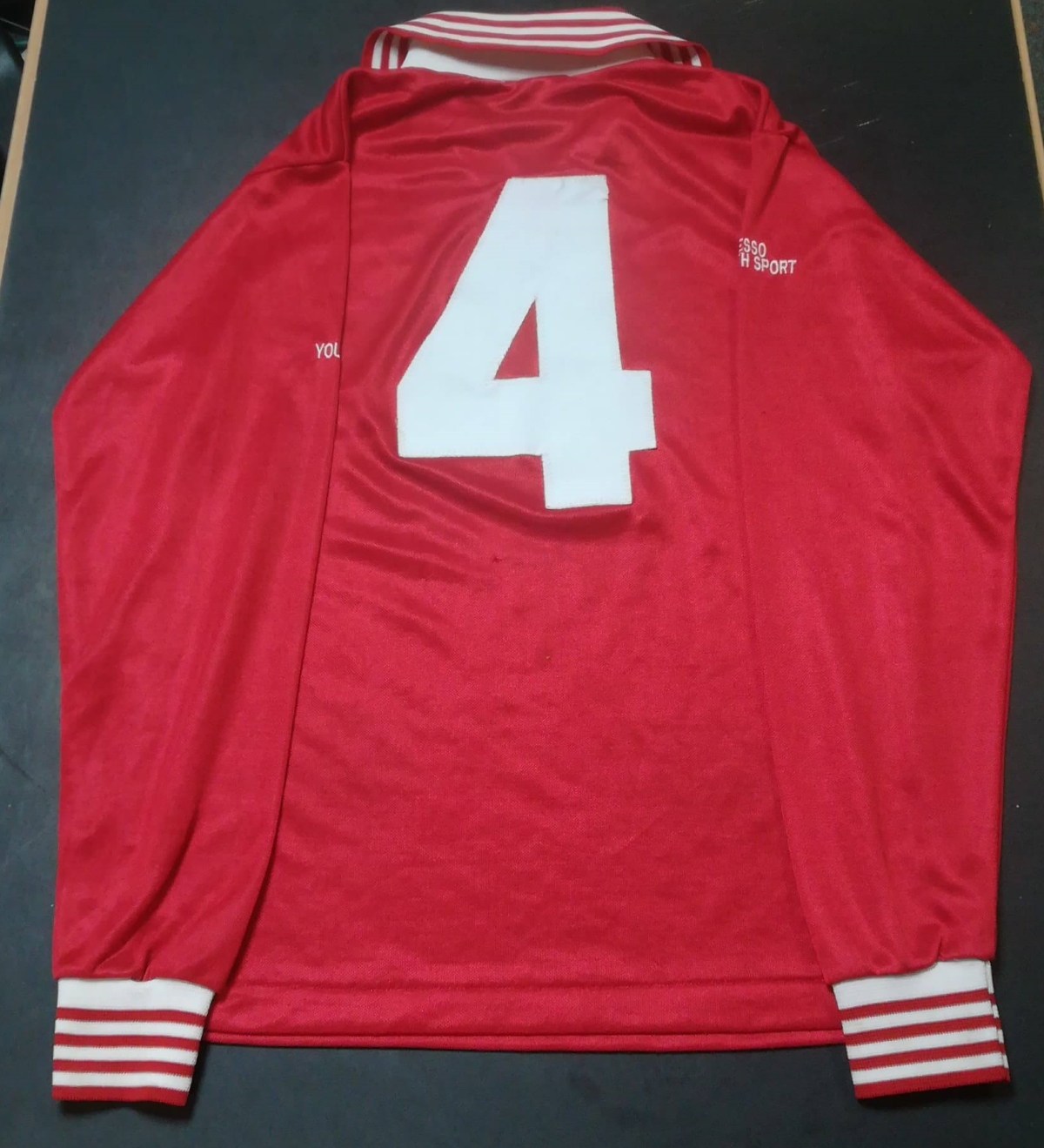 Brian Law - Wales Schoolboy Shirt - Rear