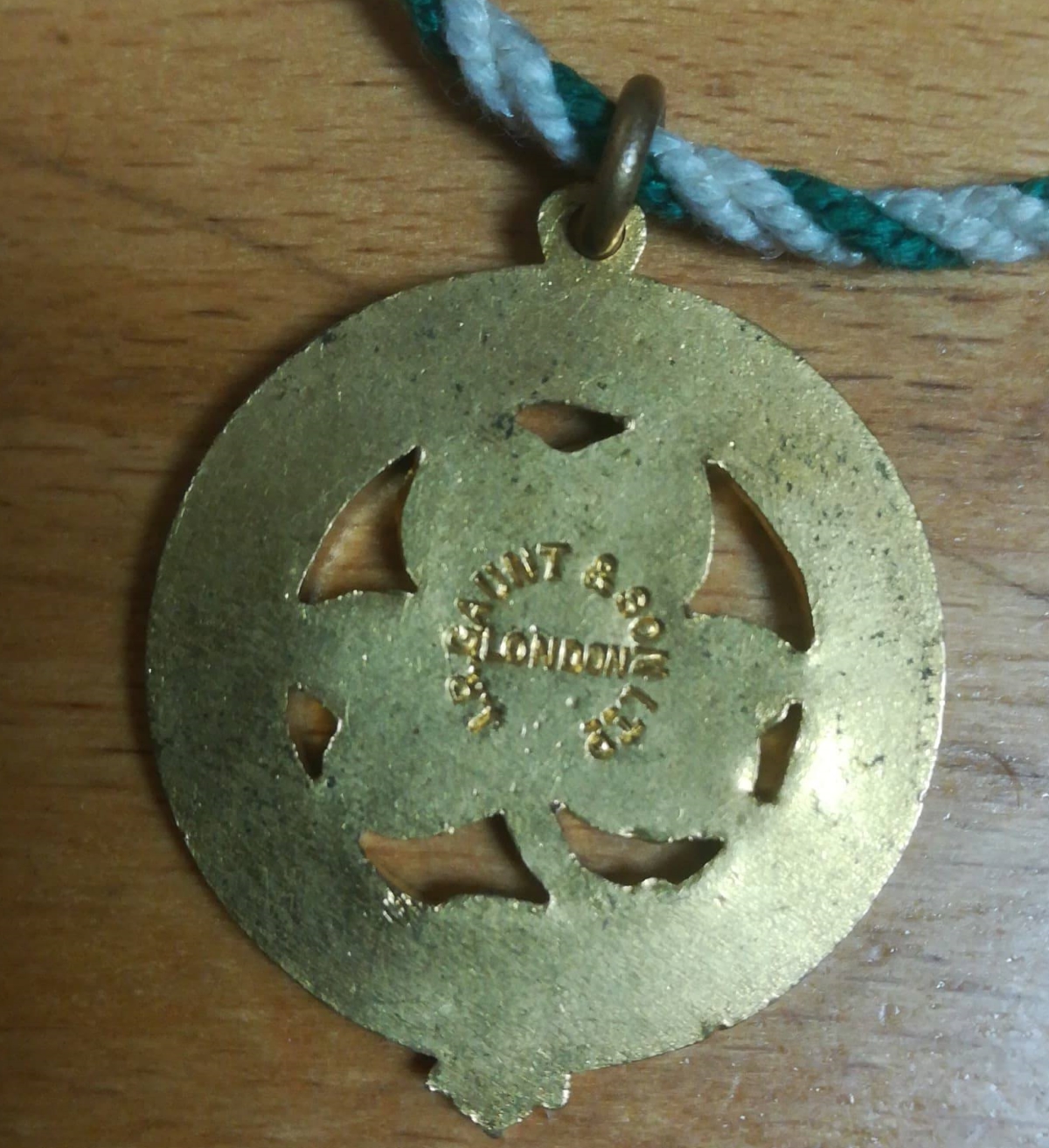 John Liddell - Celtic Badge Rear