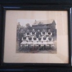 Pat Beasley - Framed Photo with Arsenal