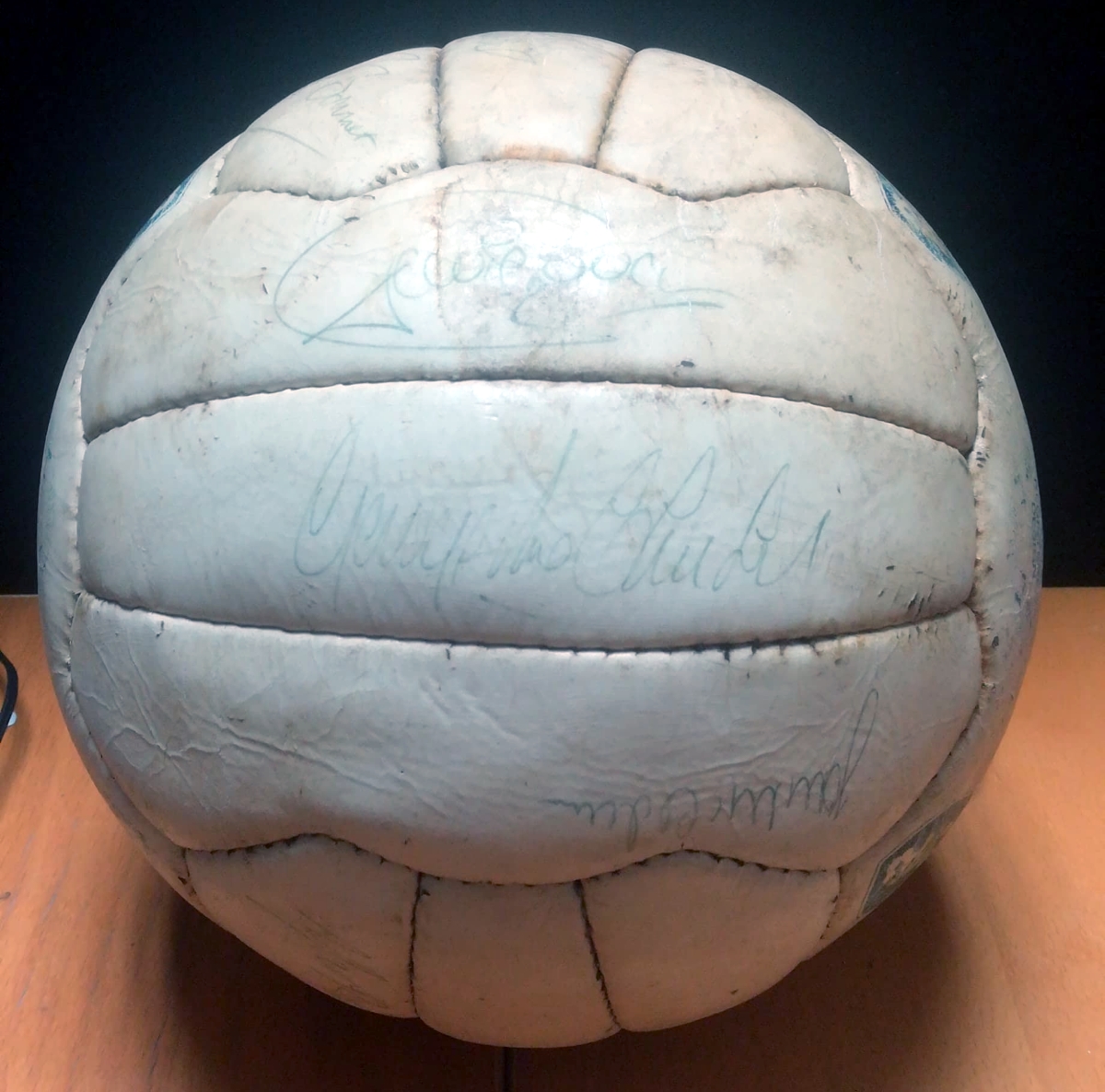 Celtic vs Rangers 1982 Signed Match Ball - 3