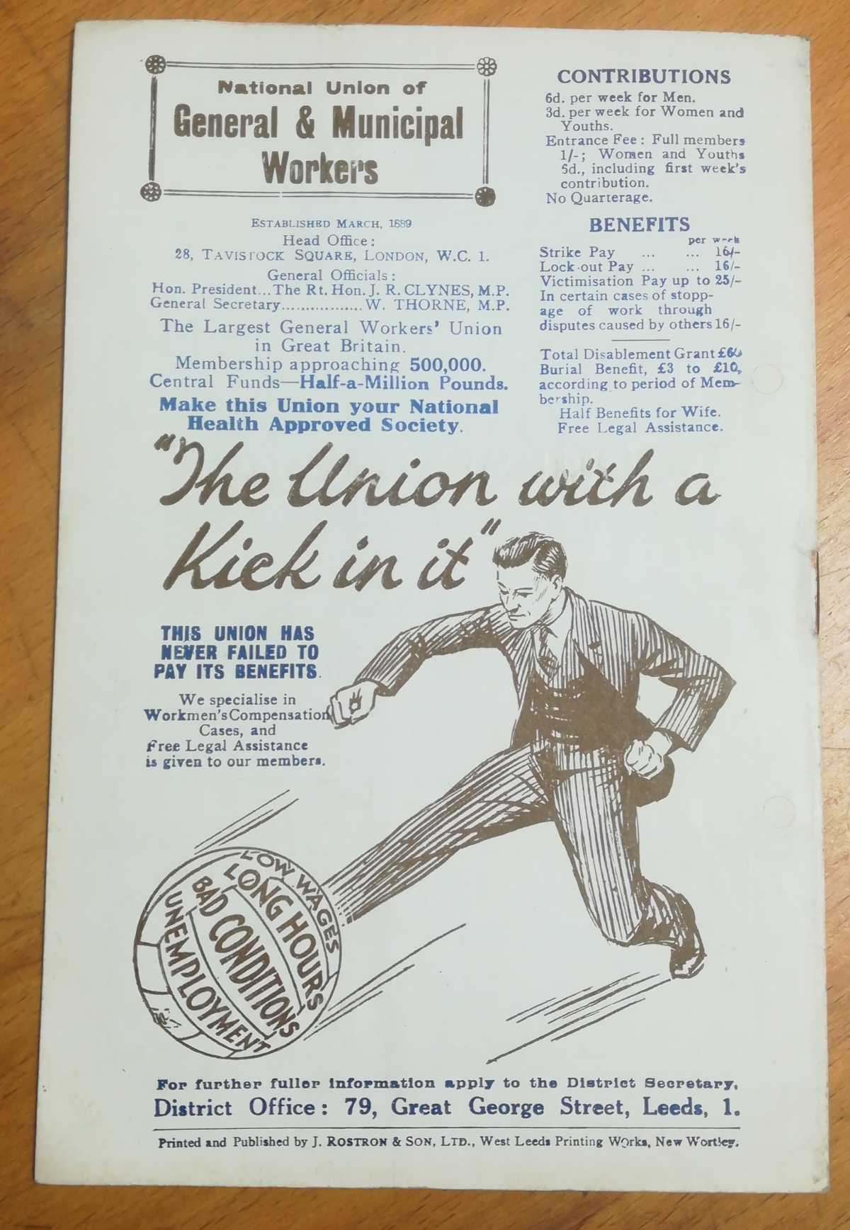 Leeds vs Birmingham Feb 1934 - Rear