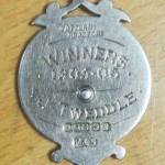 J Tweddle - West Auckland FC - Winners Medal 1905-6 - Rear