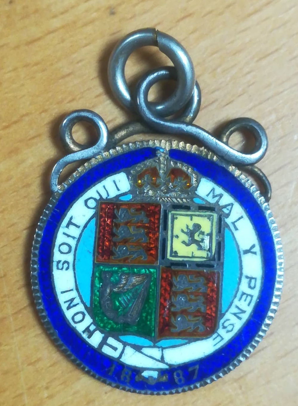 JH Tweddle - Mal y Pense Medal - Front