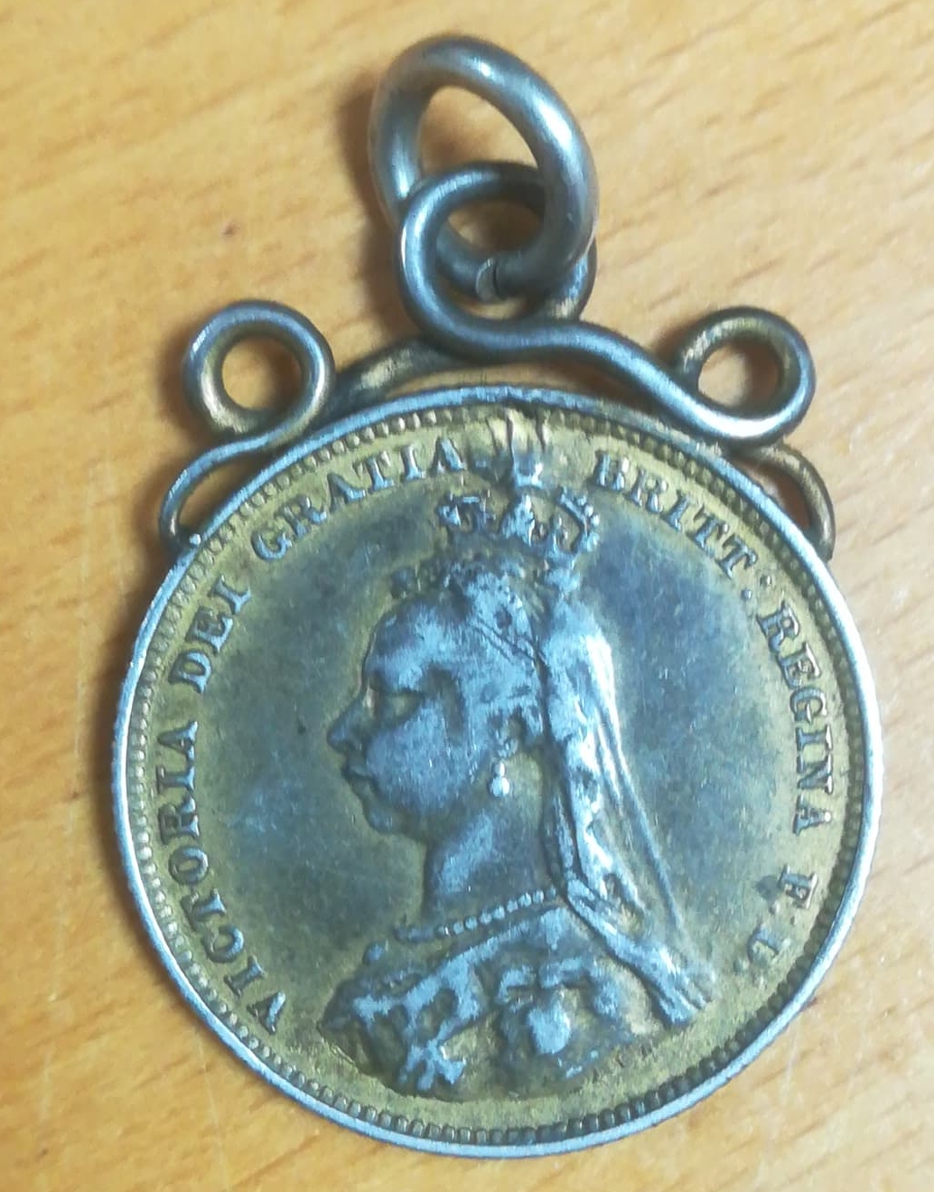 JH Tweddle - Mal y Pense Medal - Rear