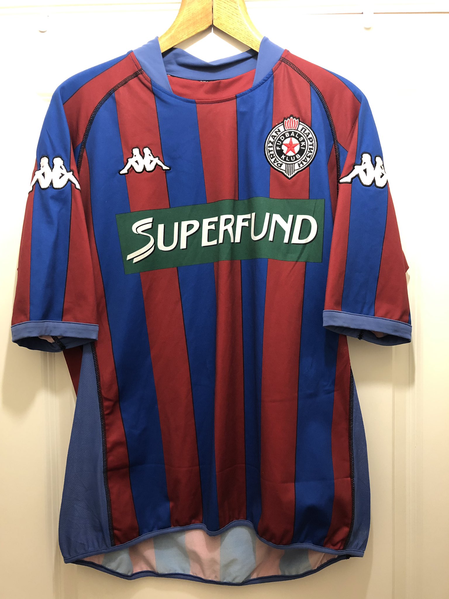 Taribo West matchworn shirt collector