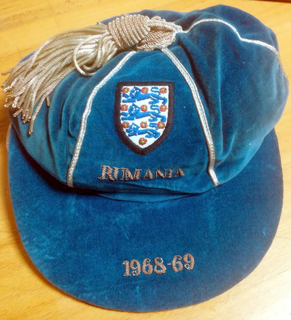 England vs Romania 15th January 1969 International Cap