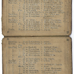 Notts County Season Ticket - 1884-85 - Inner