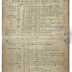 Notts County Season Ticket - 1886-87 - Rear