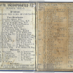 Notts County Season Ticket - 1892-93 - Rear
