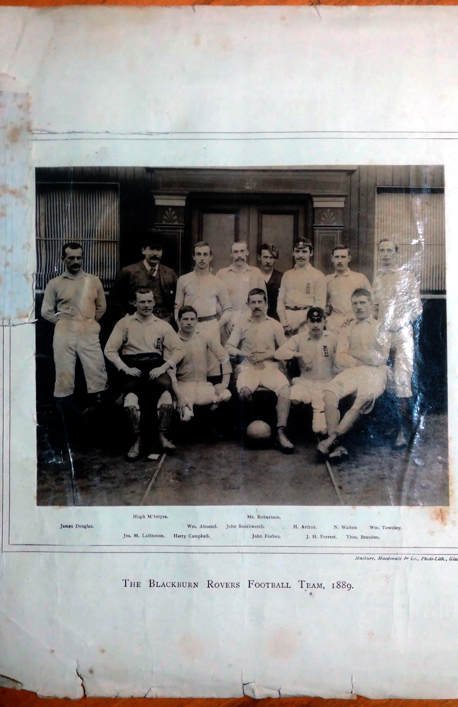 Pen & Pencil Special - Blackburn Rovers, 1889-90 - Photo