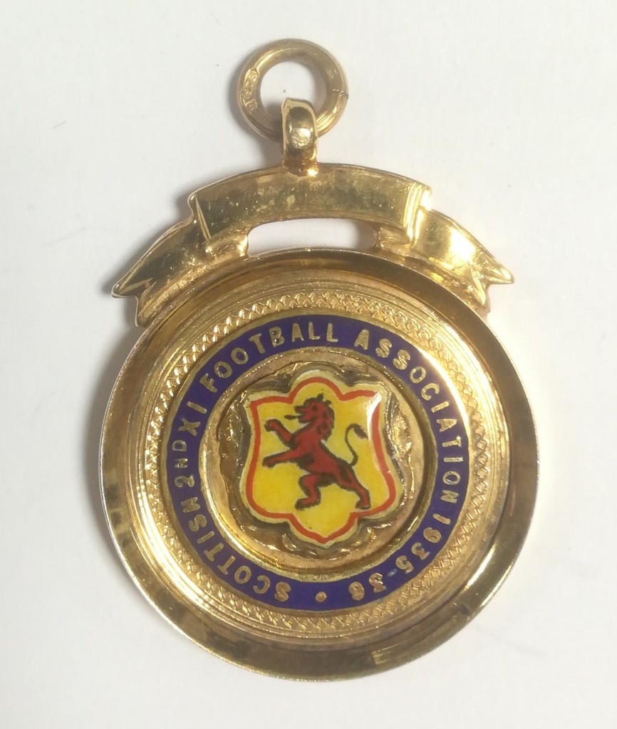 Willie Fagan - Scottish 2nd XI Division Winners Medals