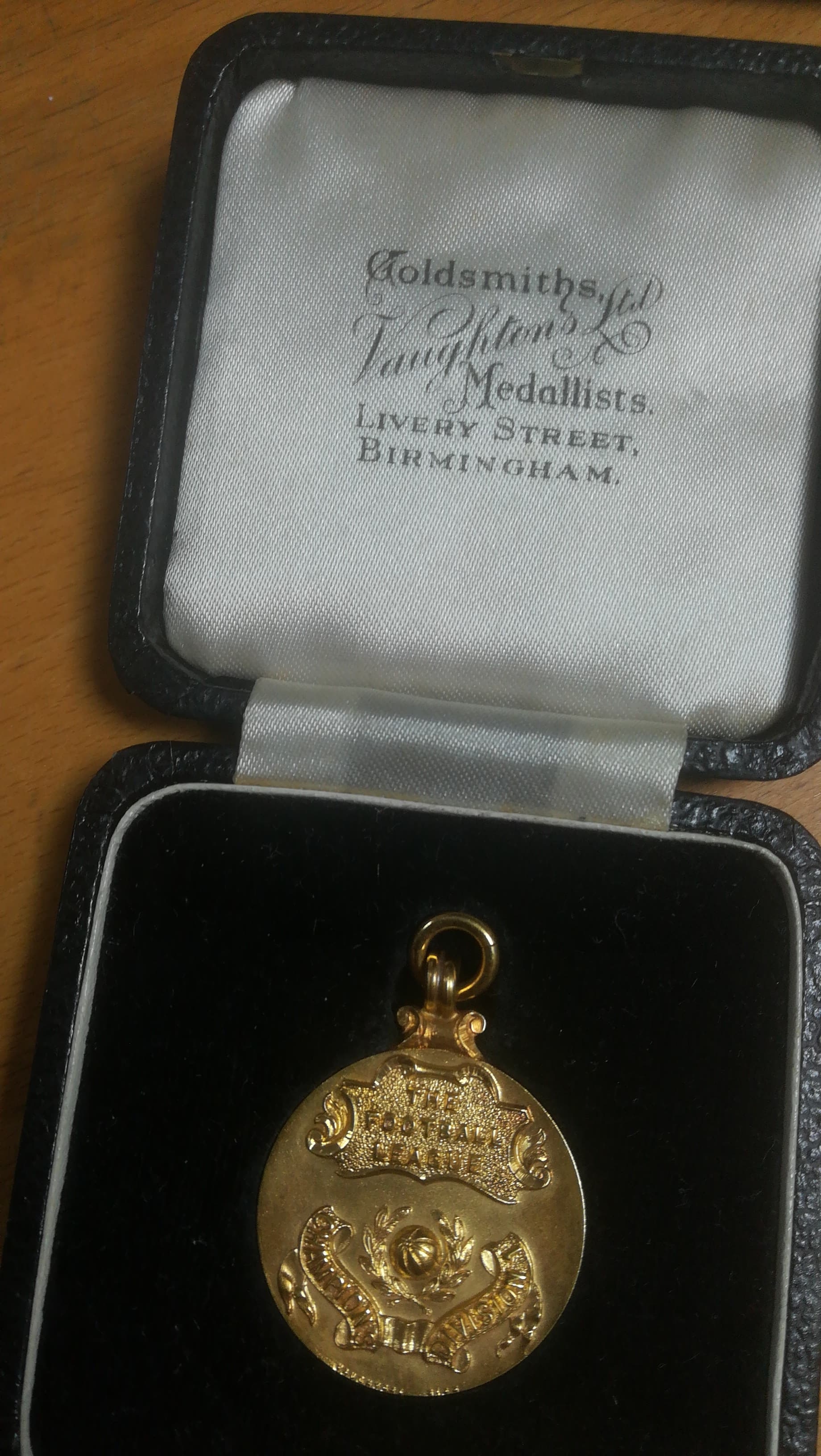Willie Fagan - Liverpool Div 1 Winners Medal - Full