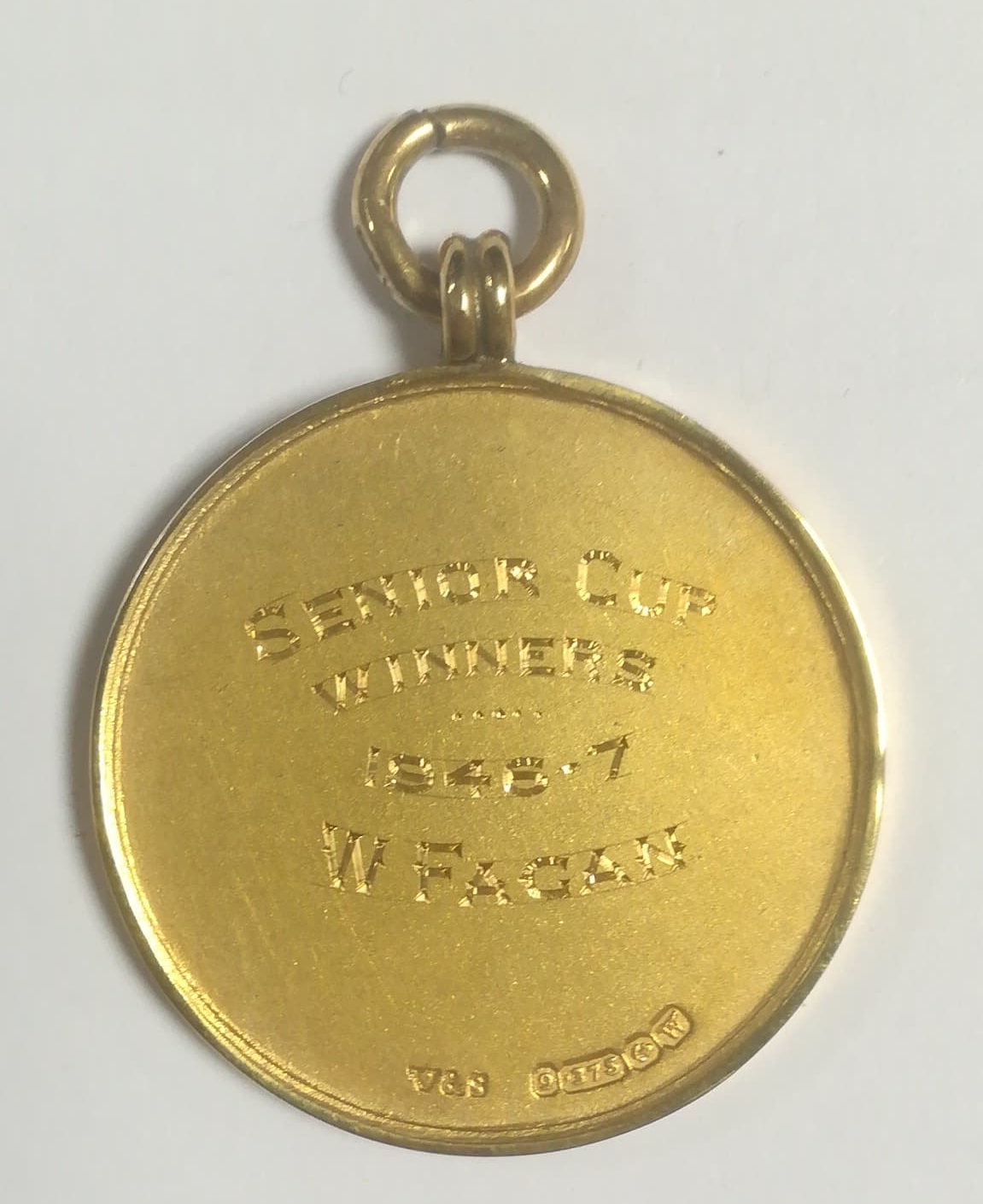 Willie Fagan - Liverpool Senior Cup Winner - 1946-7 - Rear