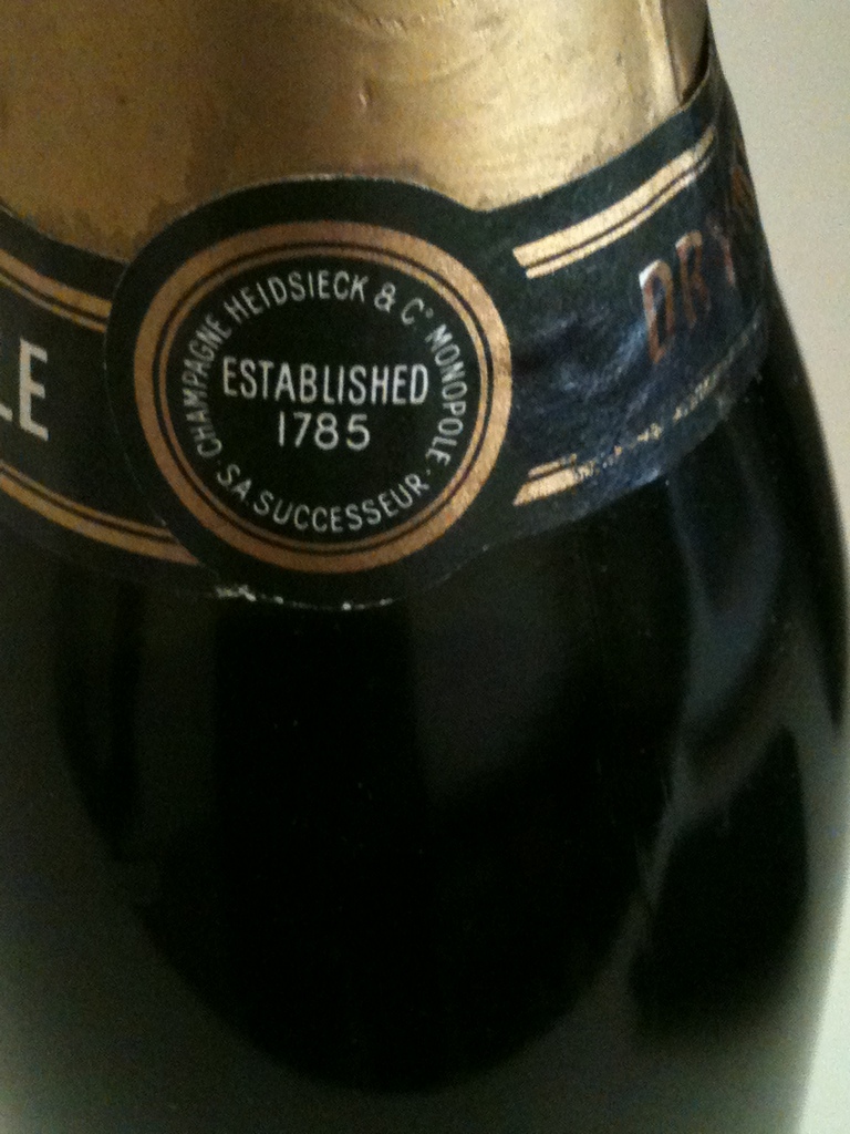 World Cup 1966 Champagne - Label 3