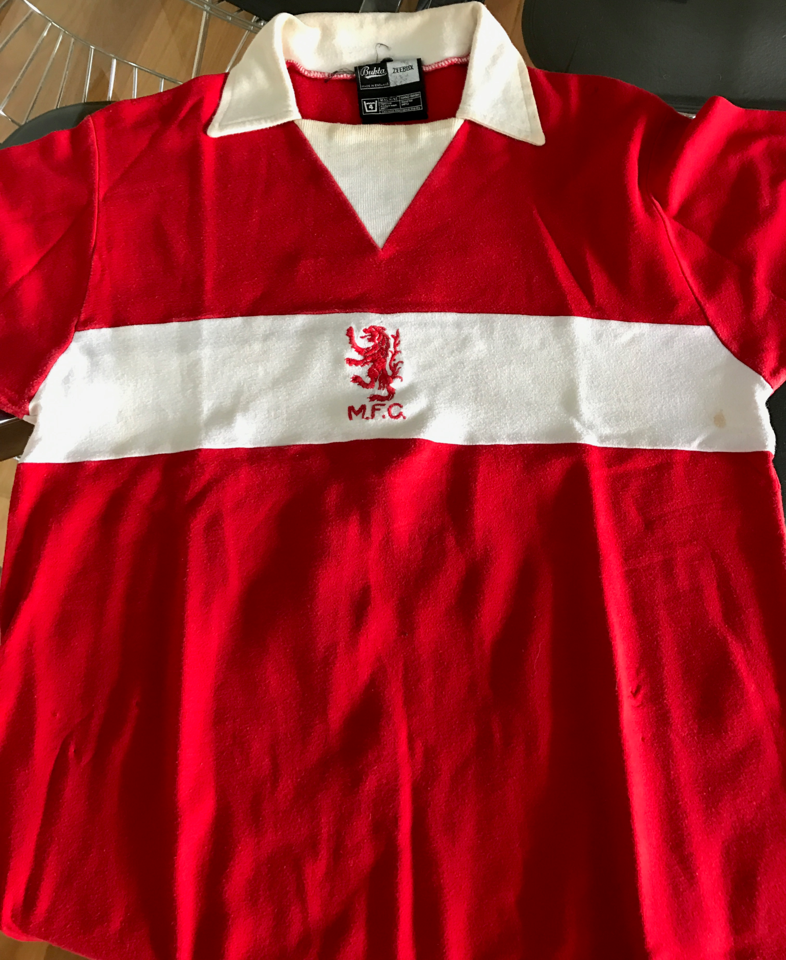 Bobby Murdoch matchworn middlesbrough shirt collector
