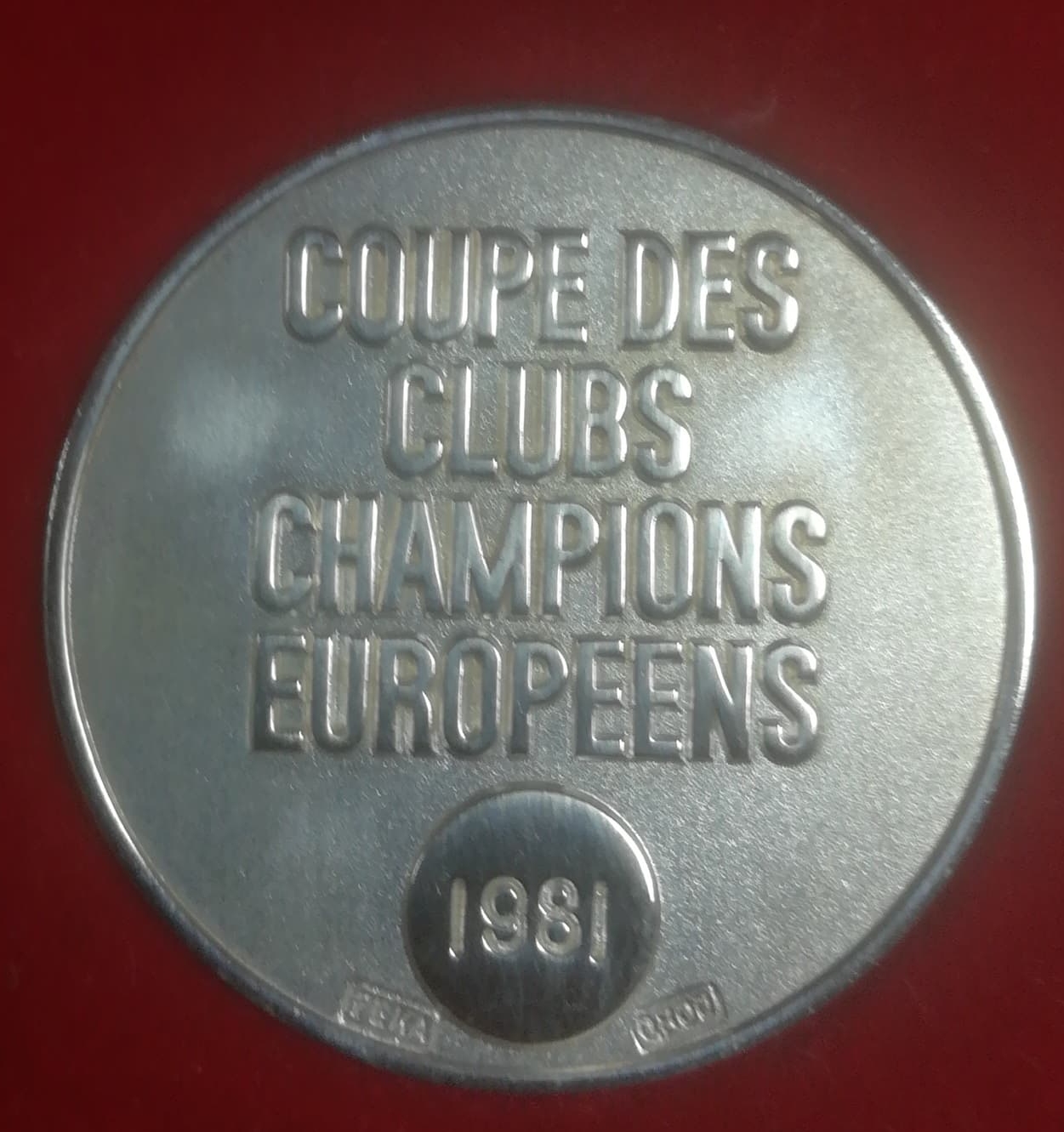 Isidoro San Jose - European Cup Final 1981 - Rear
