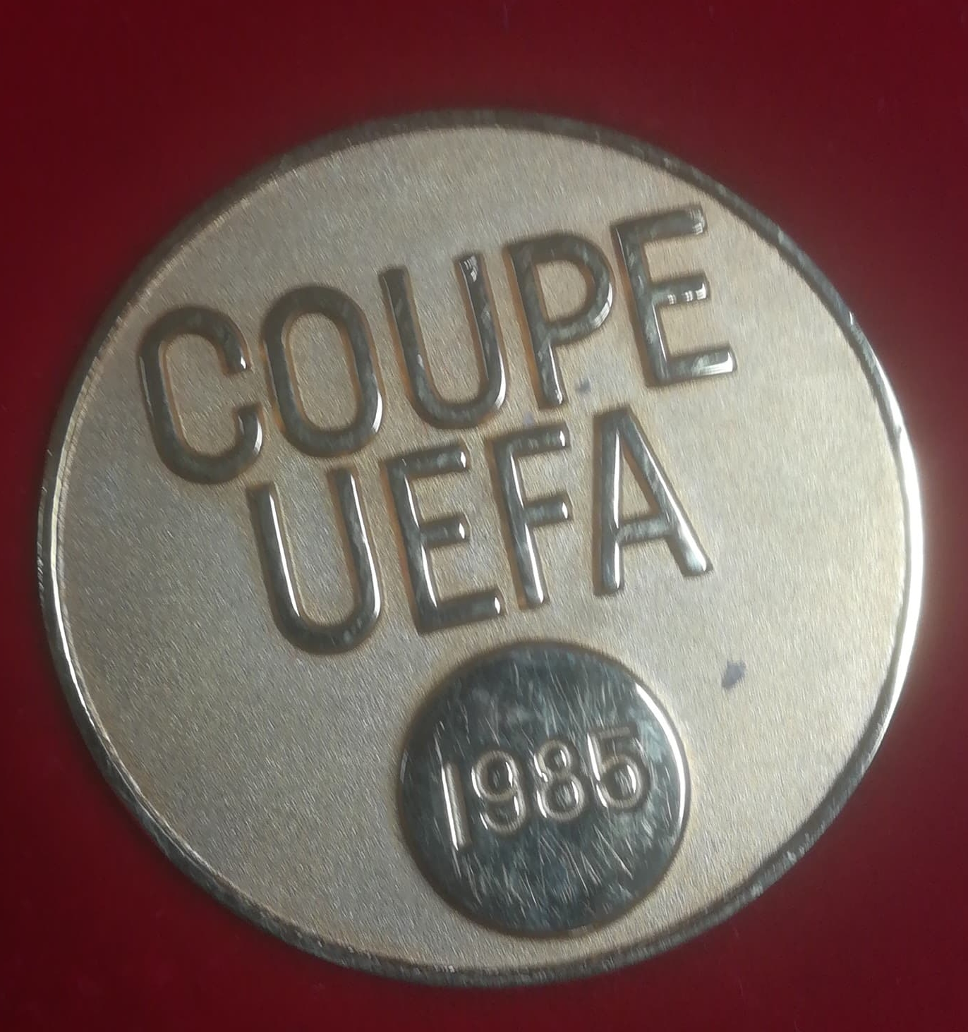 Isidoro San Jose - European Cup Final 1985 - Rear