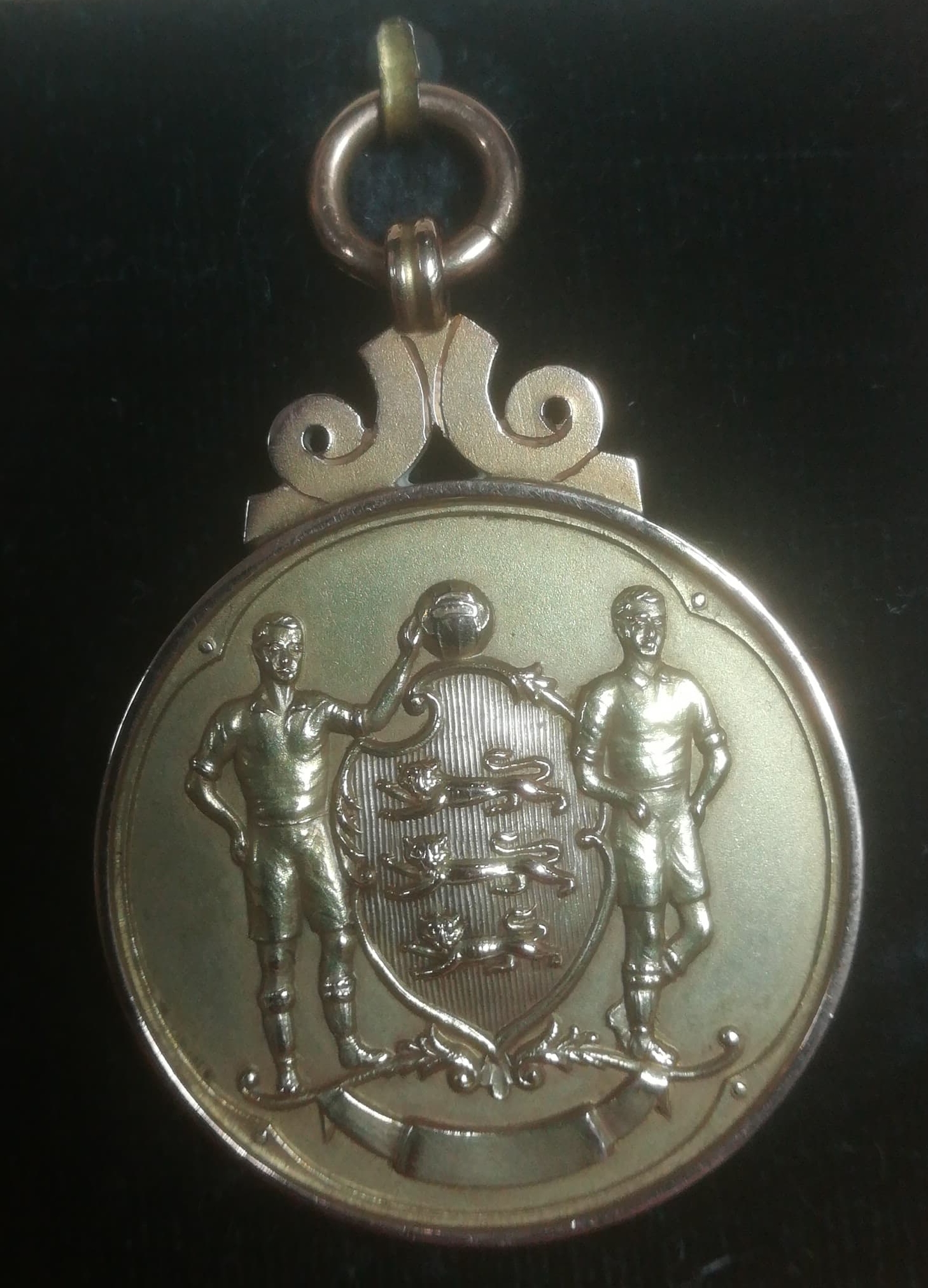 Johnny Hancocks FA Cup final winners medal