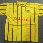Burnley matchworn shirt collector